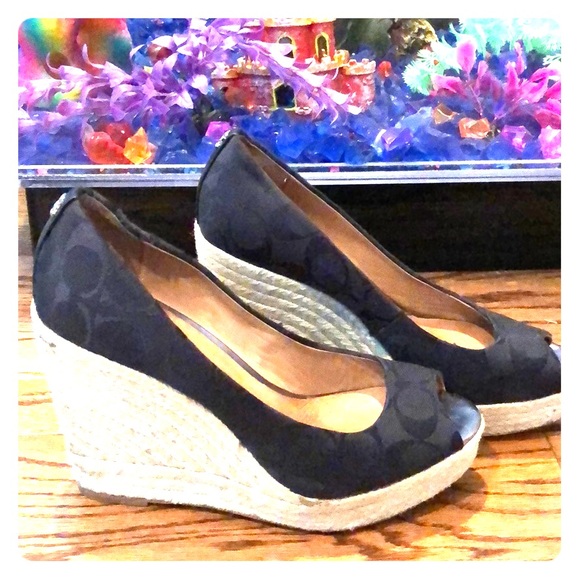 Coach wedge sandal - Picture 1 of 4